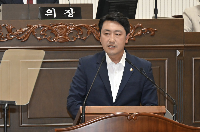 오경훈 진주시의원 “지역상품 우선구매로 진주기업 살리자”