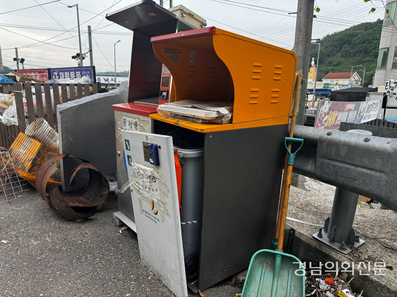 하동군 음식물 처리기 방치, ‘유명무실’…주민 불만